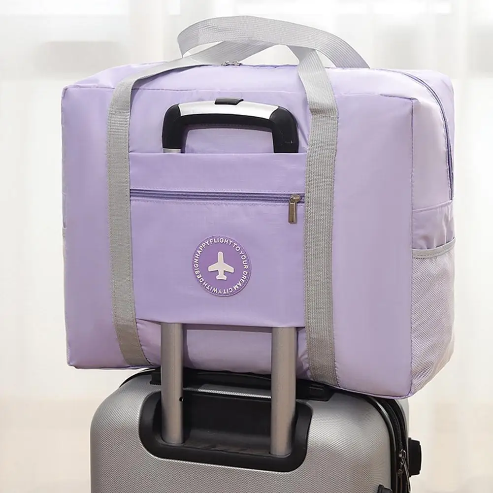 

Portable Foldable Travel Duffle Bag Large capacity sports Gym Bag, Lightweight carry on Luggage Duffle Bag coach Bag Travel Bag