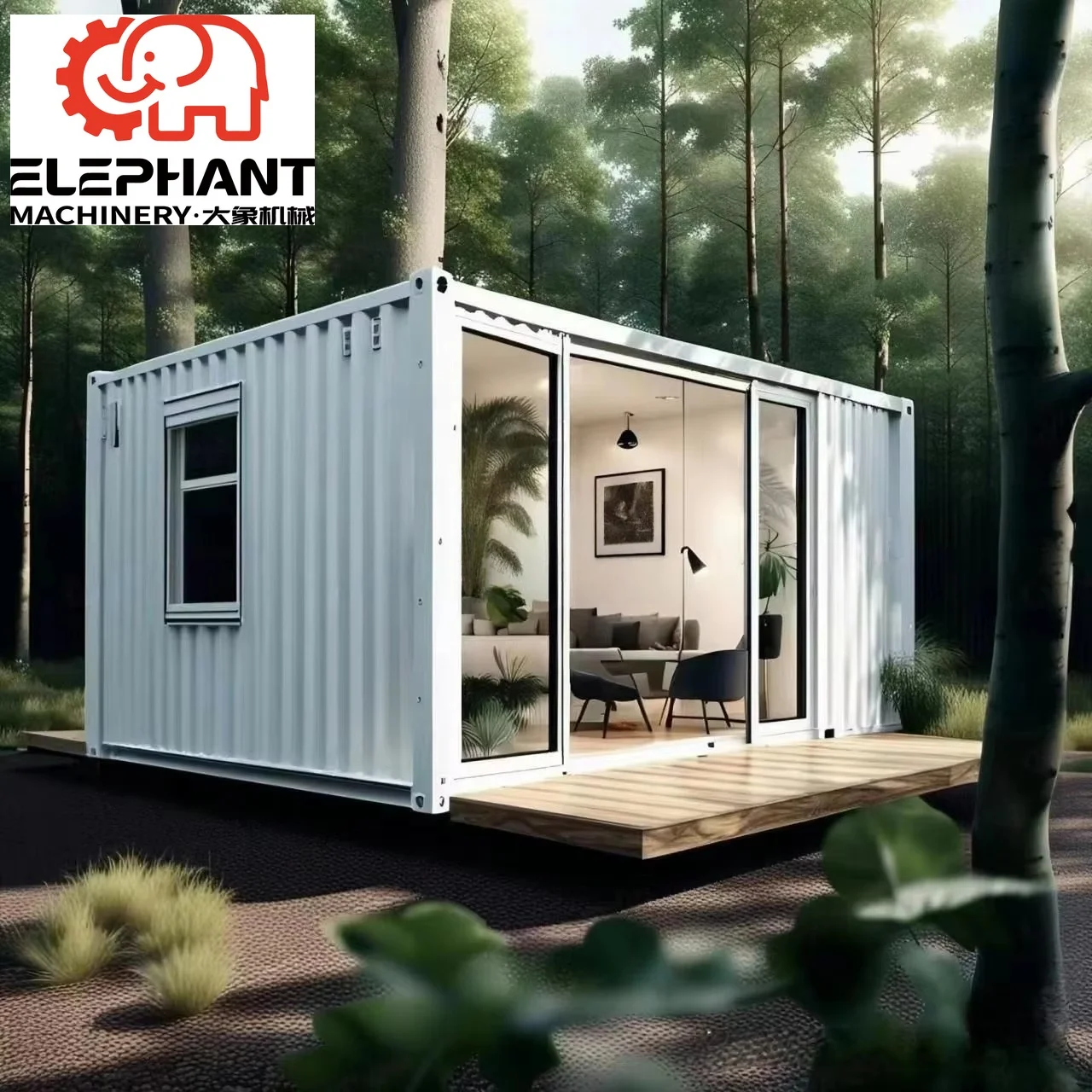 Cymdiin  Modular Building Luxury Container Renovation House Container Living Homes Villa Resort  20 ft Container House