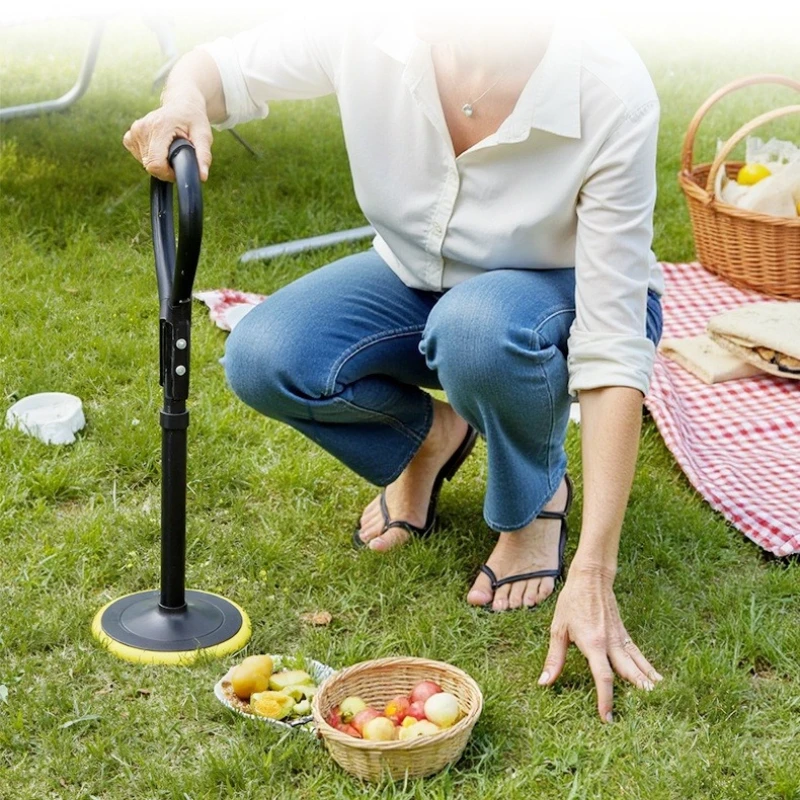 

Mobility Aids Tool Adjustable Standing Aid Device To Help Get Up From Floor Lift Assists for Elderly 5 Height Safety Handles