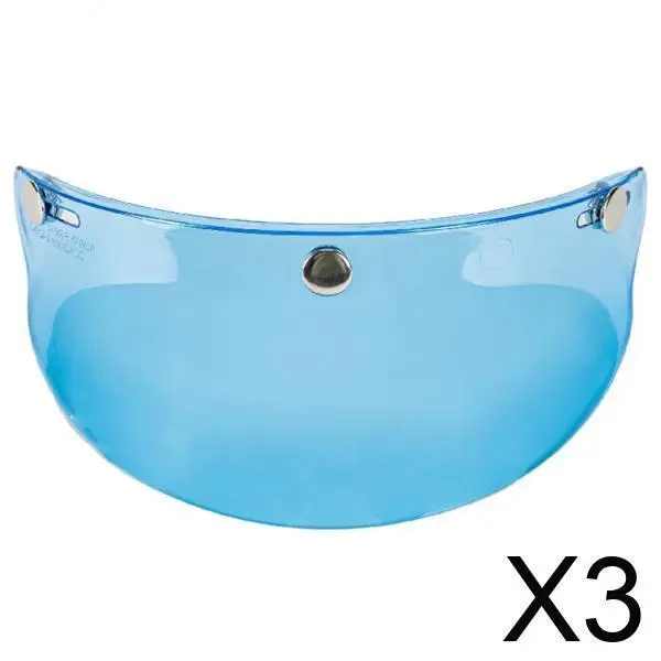 

Vintage Visor Peak Universal Sun Shield Retro Motorcycle Helmet Face Shield Bubble Shield for Helmets Motorbike