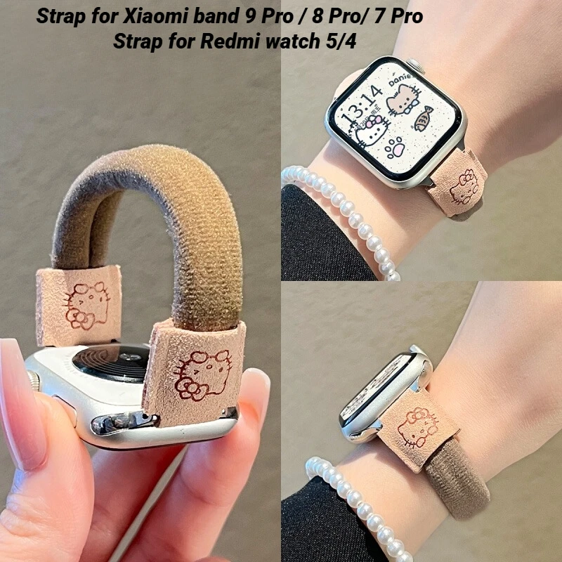 Ремешок для Xiaomi Band 9 Pro/8 Pro Correa, браслет, ремешок для часов Redmi watch 5/4 SmartWatch, спортивный браслет, сменный ремешок