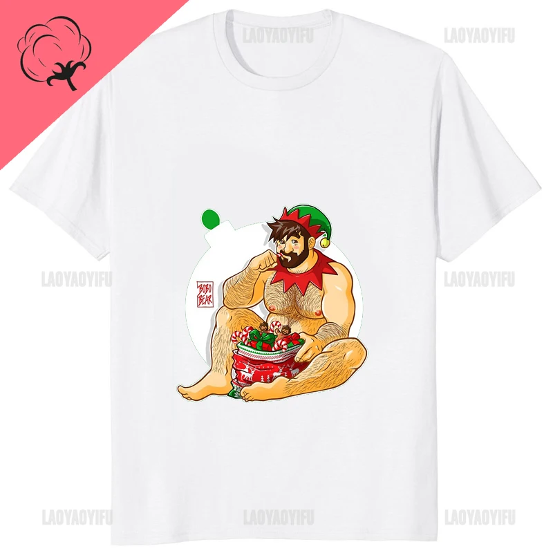 Bobobear Funny Printed Adam Likes Cotton T-Shirt Lgbt Gay Classic T Shirt BEAR Graphic Casual Fashion Comfort Breathe Man Tshirt