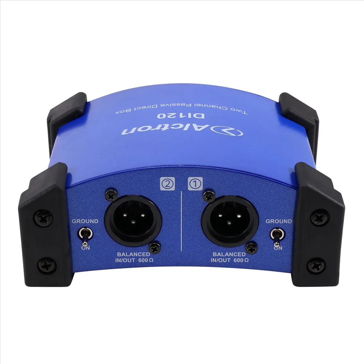 A59E  DI120 Two-Way Passive DI Box Impedance Converter DI BOX Stage Effect Device