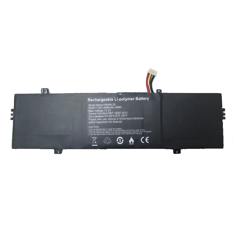 

Laptop Battery For Gear 458484-3S 456484-3S-1 40075218 11.55V 3896mAh 45wh