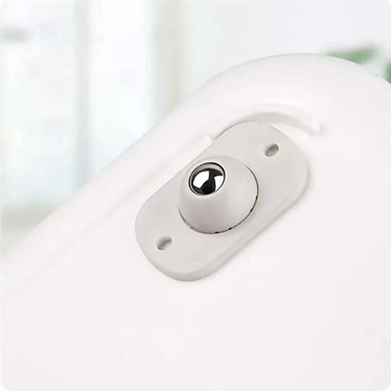 PORK-20Pcs Wheels For Furniture Stainless Steel Roller Self Adhesive Caster Home 360 Degree Swivel Universal Wheel