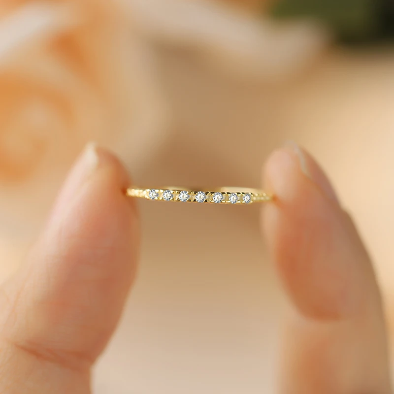 

Fashion Classic Authentic S925 Silver Simple Versatile Women's Ring