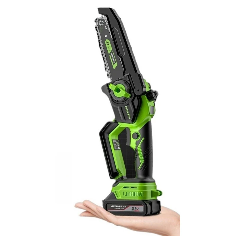 

2025 Household small handheld electric chain saw, lithium battery-powered lithium battery saw, electric hand saw