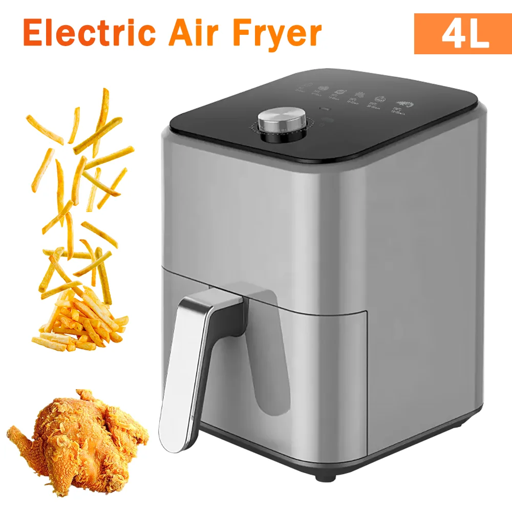 [EU Stock] 4L/ 6L /7L Air fryer Electric Fryer Multifunctional Oil Free Air Fryer 1200W/1500W/1400W Hot Air Fryer Auto Off