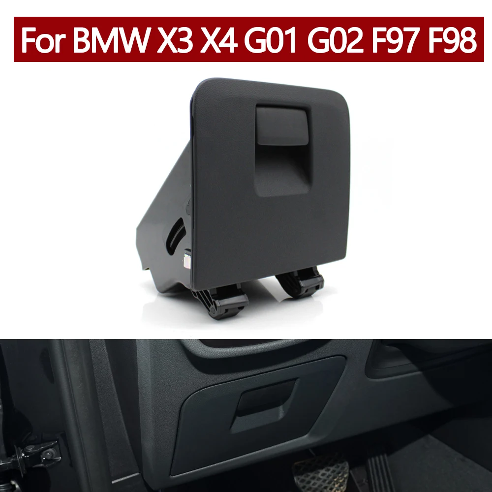 Car Interior Driver Side Glove Box Storage Handle Switch Trim Replacement For BMW X3 X4 G01 G02 F97 F98 2018 2019 2020 2021 2022