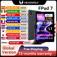 Headwolf FPad7 8 inch Android 15 Tablet 2560x1600 16GB LPDDR5+256GB UFS 3.1, 6500mAh PD18W, 8MP/16MP Camera, SIM 4G LTE WiFi 6
