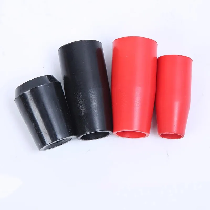 Bakelite Handle Sleeve Machine Tool Operating Lever Long Handle Short Handle Hand Sleeve Lever Knob Red Black M6 M8 M10 M12