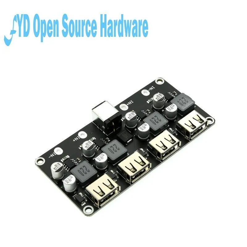 1pcs USB QC3.0 QC2.0 DC-DC Buck Converter Charging Step Down Module 6-32V 9V 12V 24V to Fast Quick Charger Circuit Board 3/5/12V