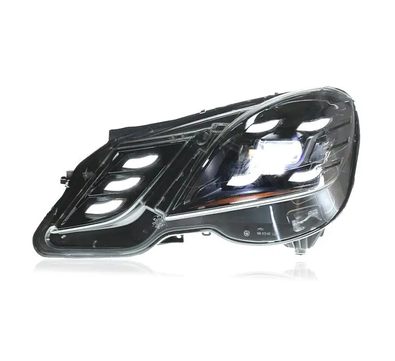 Upgrade To Auto Lighting System Head Lamp New Design 2007-2011 LED Led Headlight For RHD Car Head Light Mercedes W212 2010-2013
