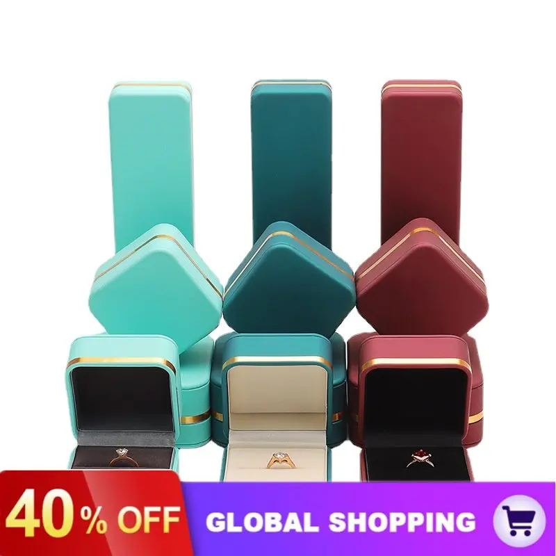 

New Jewelry Box Ring Box Bracelet Storage Box Necklace Pendant Display Box Packaging Box Jewelry Boxes and Packaging