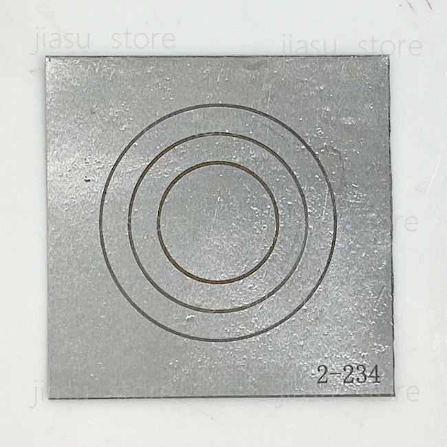 QQI Quantitative Quality Indicator Shim Magnetic Particle Test Specimen Set for Industrial Inspection