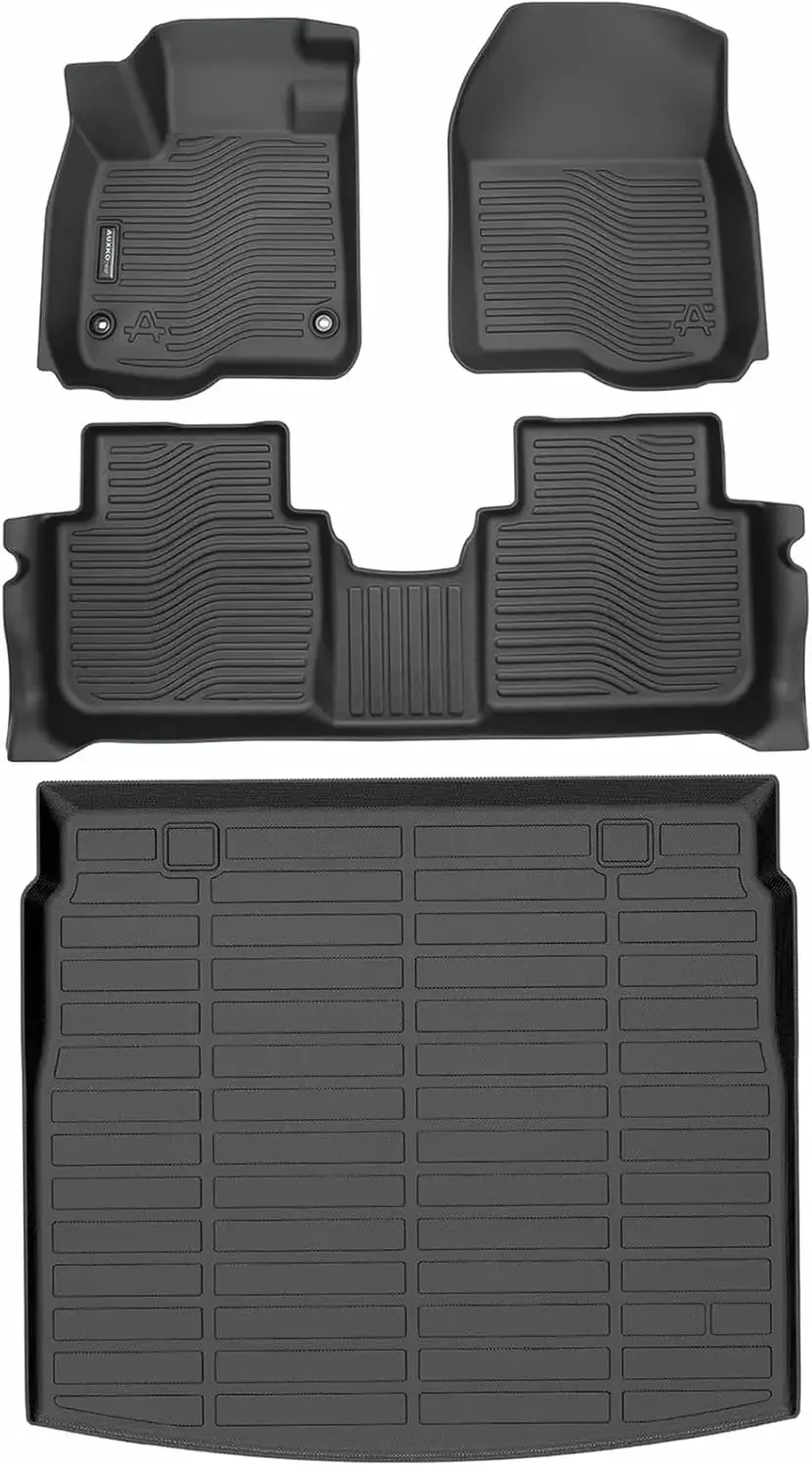 

All Weather Floor Mats Upper Cargo Mat Fit for Honda CR-V 2023 2024 2025 2026(Include Hybrid) TPE Rubber Liners CRV Accessories