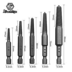 5 шт., набор для удаления сломанных болтов