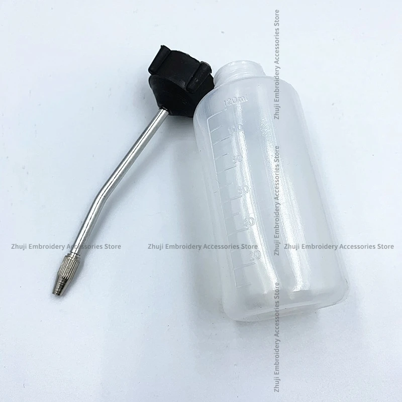 1PCS 120ml 500ml Plastic Oil Kettle Long Mouth Oiler Large Oiler Computer Embroidery Machine Industrial Sewing Machine Parts