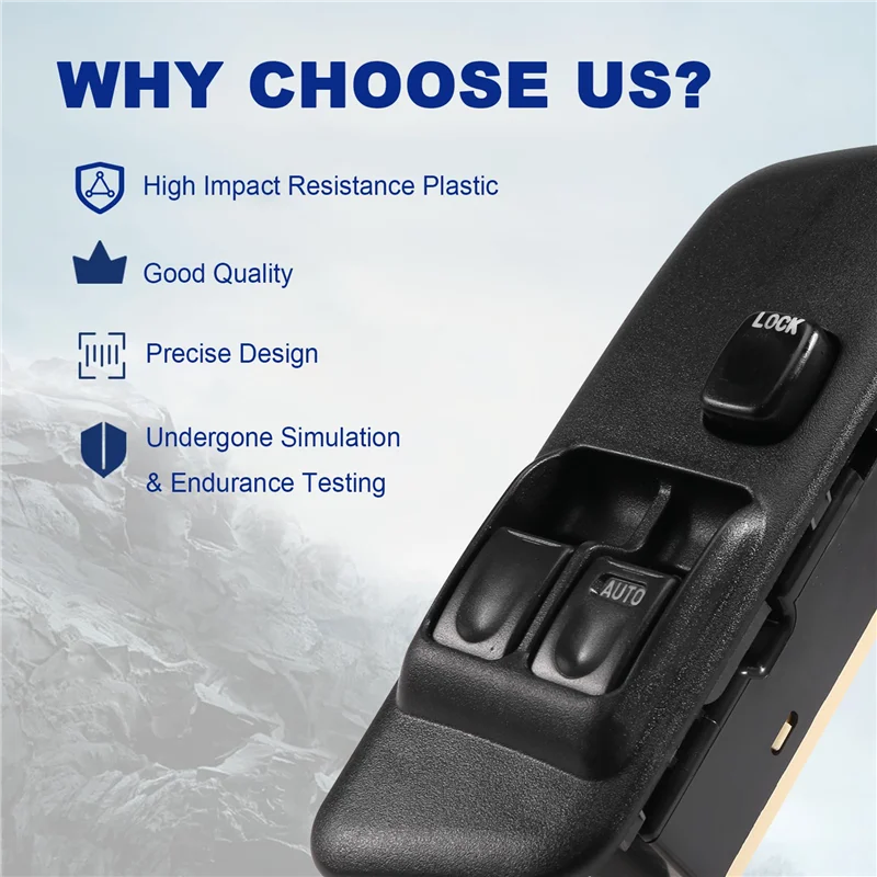 

A03G-High Quality Electric Power Window Switch Driver Side Master Power Window Switch Fits For Isuzu 8971527341