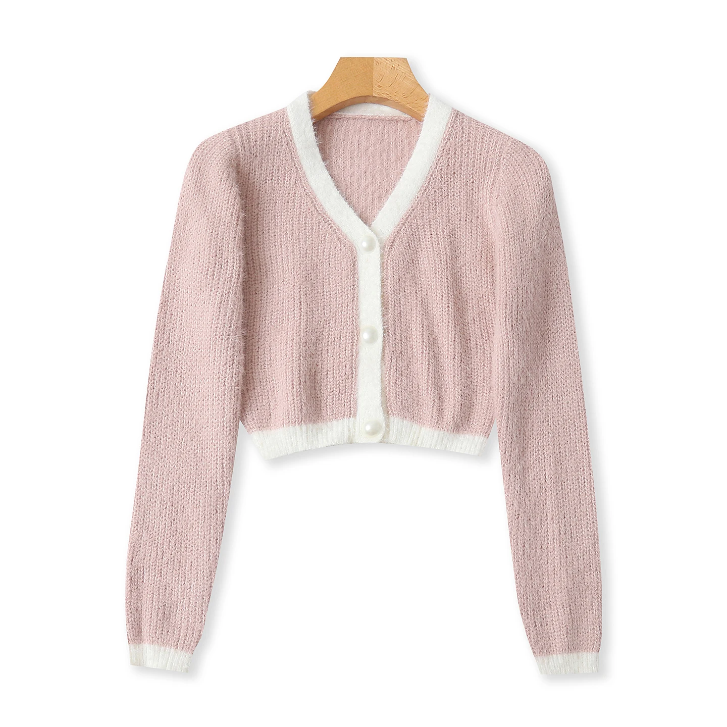 

V-Ne Long Sve вязаный кардиган ort Sle на одной пуговице, женский модный осенний свитер, Новое поступление, цветной облегающий свитер