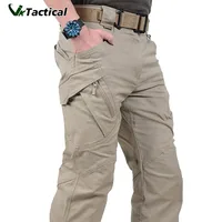 Pantalones de carga tácticos de ciudad, pantalones clásicos para senderismo al aire libre, senderismo, pantalones tácticos del ejército, pantalones militares de camuflaje con múltiples bolsillos