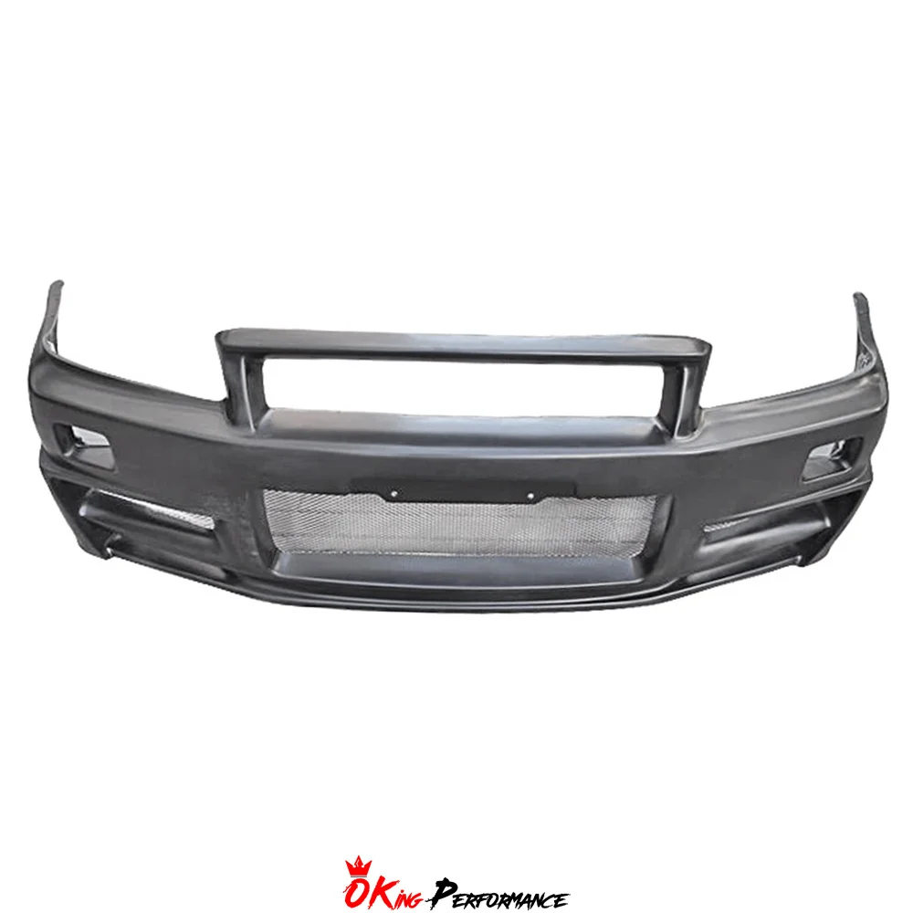 

Nism Z-Tune Style Glass Fiber Front Bumper For Nissan R34 GTR 1998-2002 Body Kit