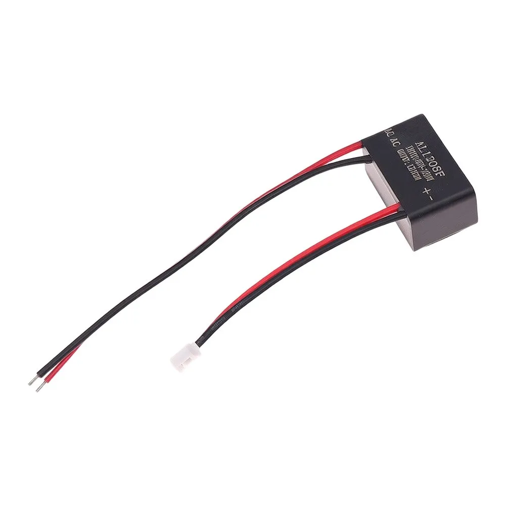 AC DC for Power Converter 85V-270V Input Range Waterproof Step Down Transformer for 5V 12V DC Devices Metal Enclosure