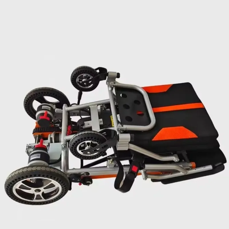 Electric Stair Climbing Wheelchair Handicapped E-Stair Climber Foldable Hydraulic Rehabilitation Therapy Supplies