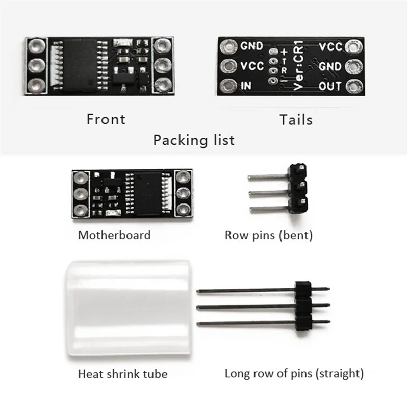 

8X CR1 Module PPM/SBUS To ELRS CRSF Adapter Board For AT9S FLYSKY WLFY MC Transmitter-[Y03A]