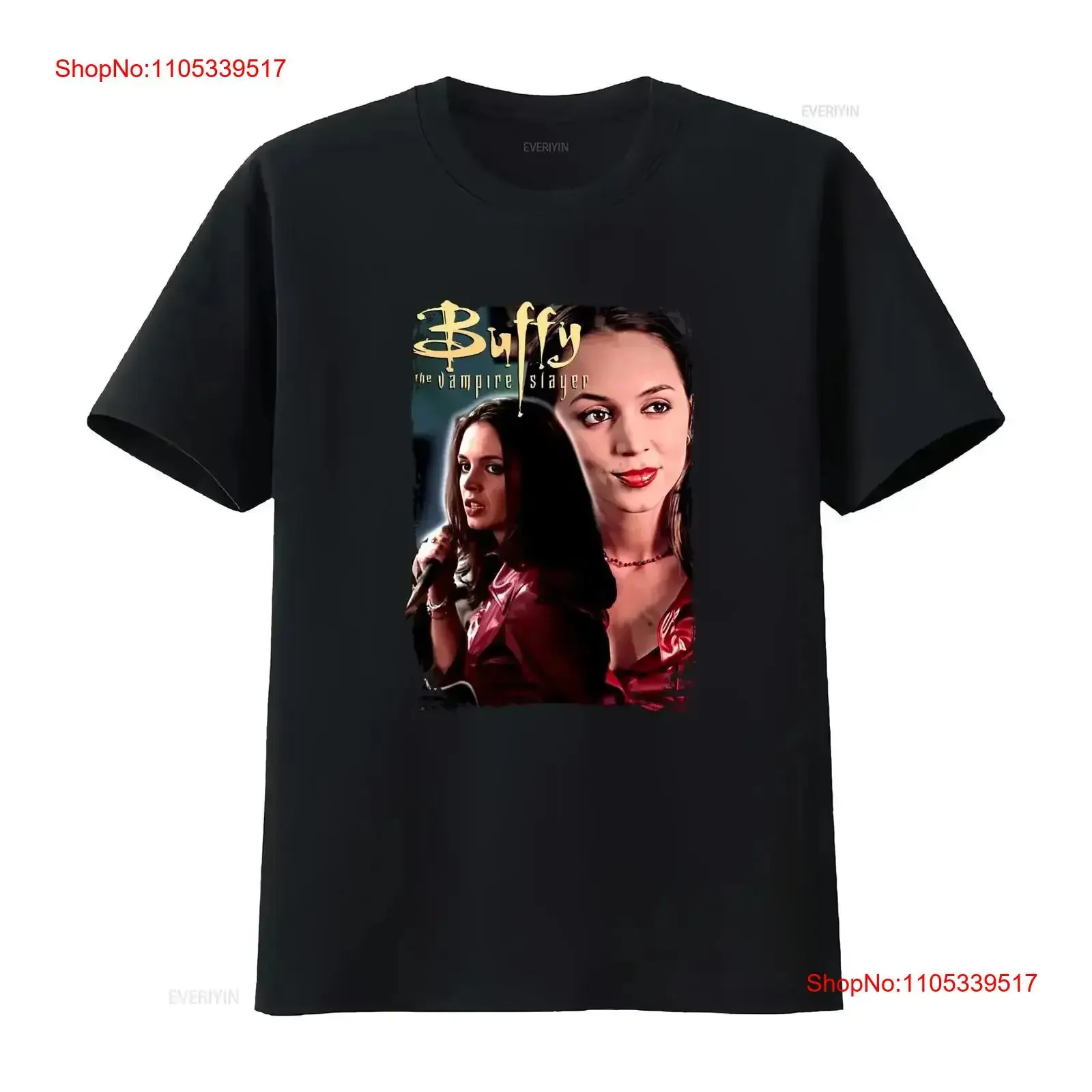 Camiseta Buffy the Vampire Slayer Faith, todas las tallas, Eliza Dushku, temporada 3, Enemies, estilo vintage de los años 90, informal, vintage, lavada