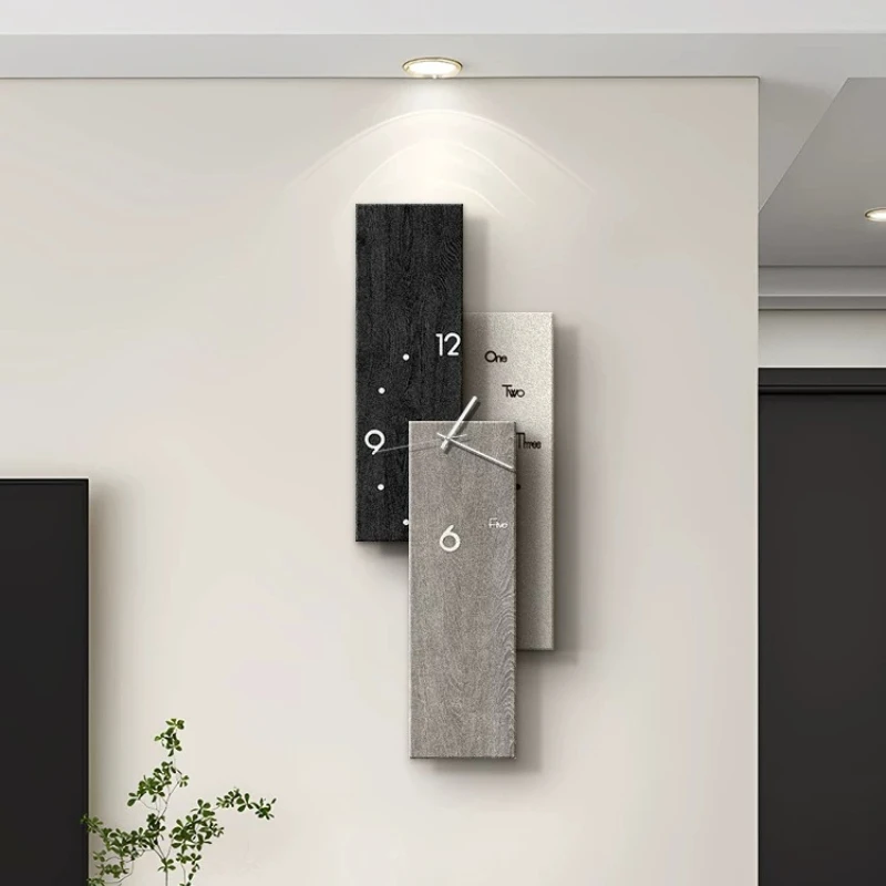 Nordic Aesthetic Clock Wall Xenomorph Design Minimalist Fashion Clock Wall Luxury Art Mural Reloj De Pared Ornaments Home Decor