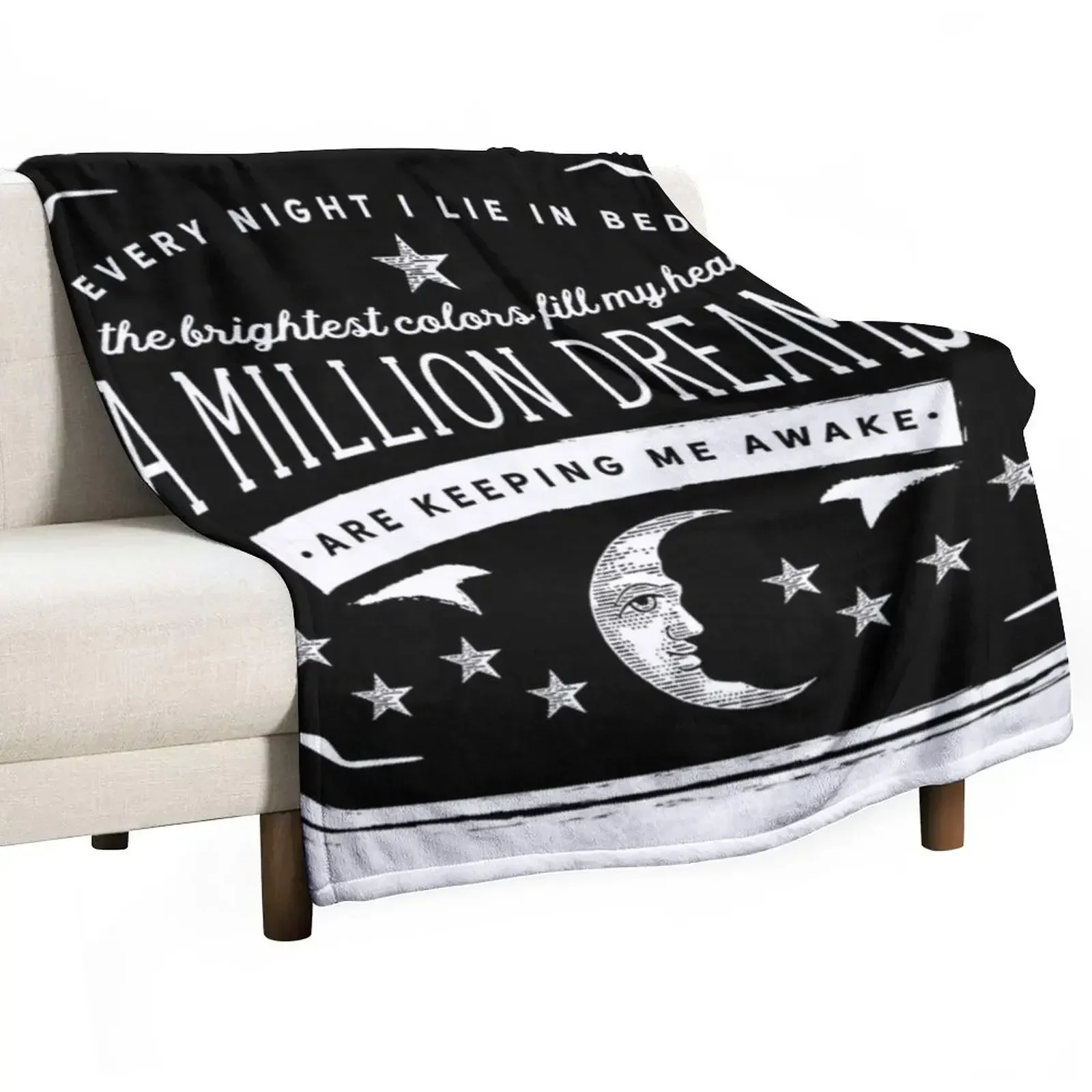 

A Million Dreams (The Greatest Showman) Throw Blanket Nap Summer Beddings Giant Sofa For Baby Blankets