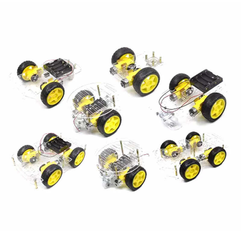 Picture 6: DIY Avoidance tracking Motor Smart Robot Car Chassis Kit Speed Encoder Battery Box2WD Ultrasonic module ForArduino ForUNO R3 kit