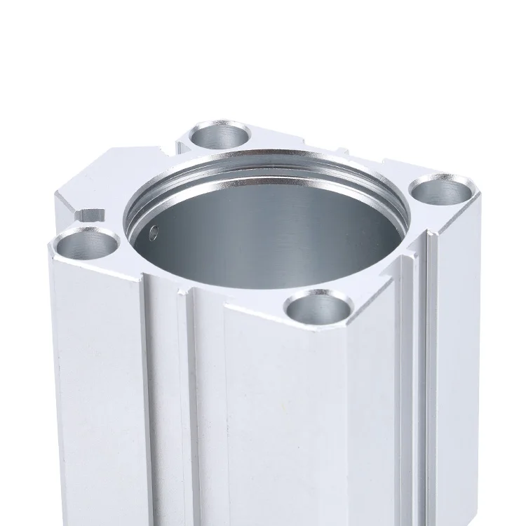 قضيب مزدوج/سكتة دماغية قابلة للتعديل 10/20/30/40/50/75/100 مللي متر اسطوانة مزدوجة المفعول SDAD/SDAJ 25 مللي متر تتحمل اسطوانة هوائية مدمجة