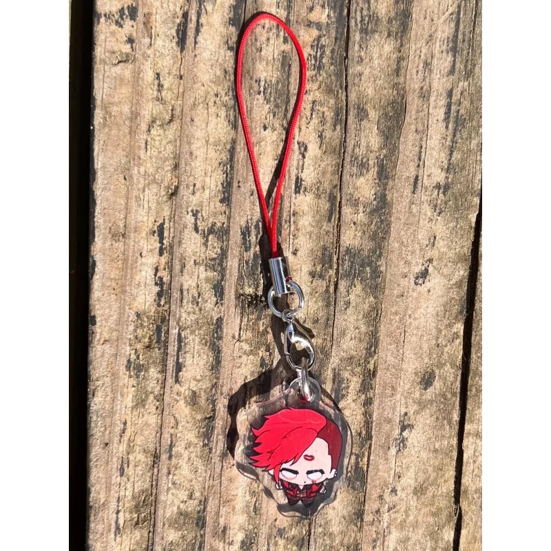Arcane League of Legends Caitlyn Jinx Mini 3cm Acrylic Charms Phone Strap Keychain Anime Bag Pendants Daily Decor Accessories view 5