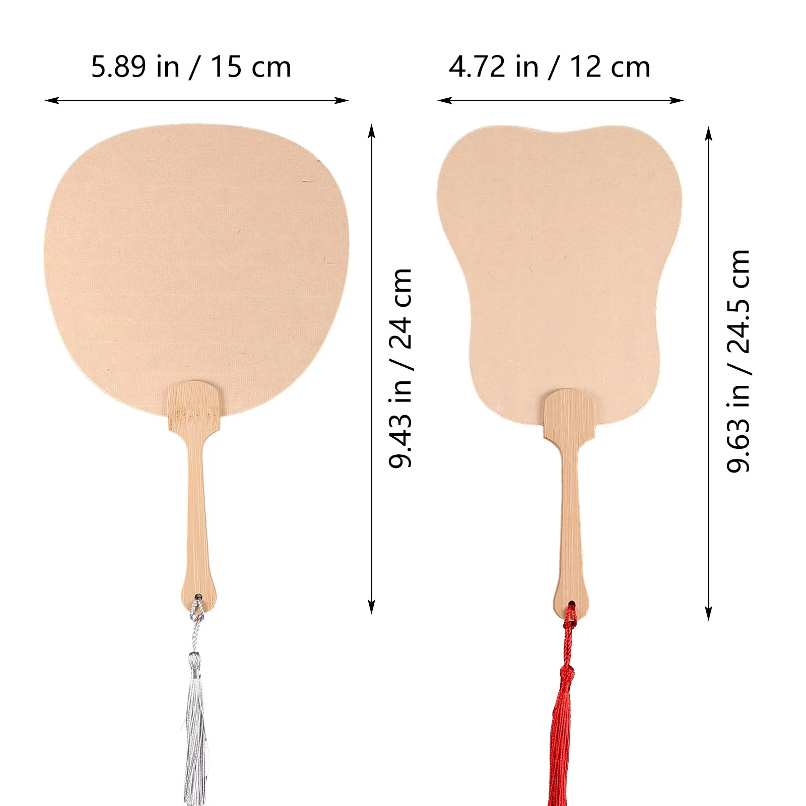 4 قطعة مراوح صغيرة فارغة الكتابة على الجدران مراوح اليد دهان داي مجموعات الحرفية للأطفال الكبار مشاريع فنية حفل زفاف تفضل مروحة الزخرفية
