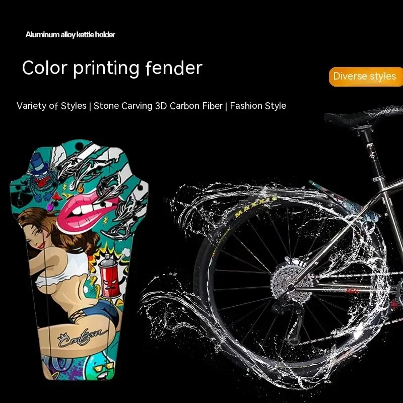1PC Bike Fenders Universal Front/Rear Tire Wheel Mudguard Mtb Road Bike Wings Mud Guard Bicycle Fender Cycling Accessories - view 2