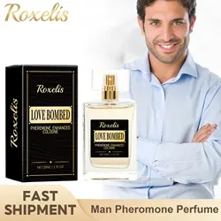 Homem colônia perfume namoro feromônio atrair mulheres sexy tentação fresco charme duradouro fragrância spray para senhores de negócios