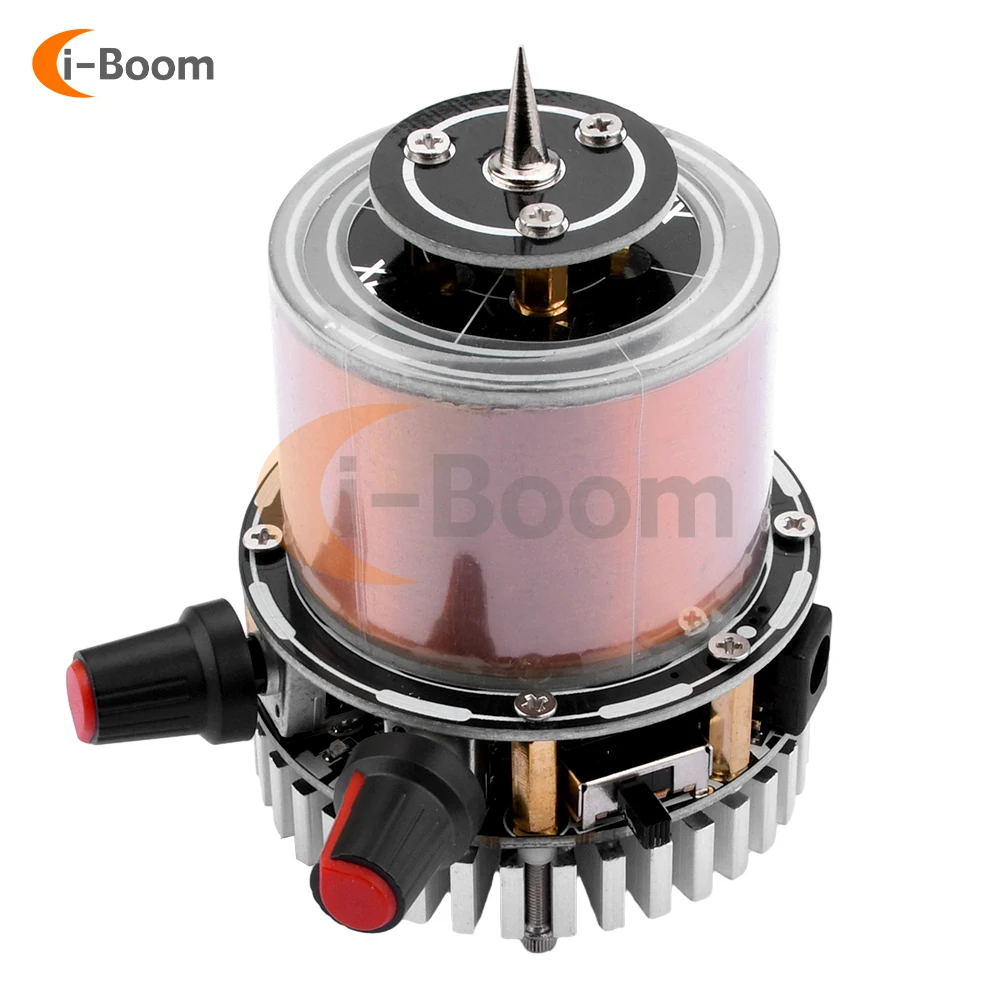 

Artificial Lightning Tesla Coil Arc Generator High Frequency Series Resonant Transformer Teaching Tools Wireless Bluetooth