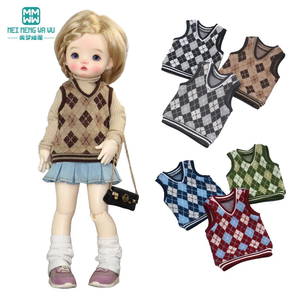 nini Doll Clothes Fashionable sweaters, pleated skirts, denim Fits 30CM 1/6 MYOU YOSD BJD Doll Girl Gifts