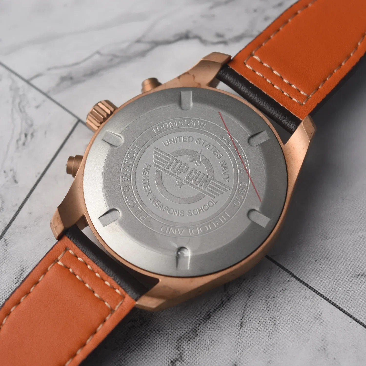 Hruodland 2025 New Men Quartz Watches 6S00 Retro Sapphire Crystal Waterproof 100M Chronograph Pilot Reloj Hombre