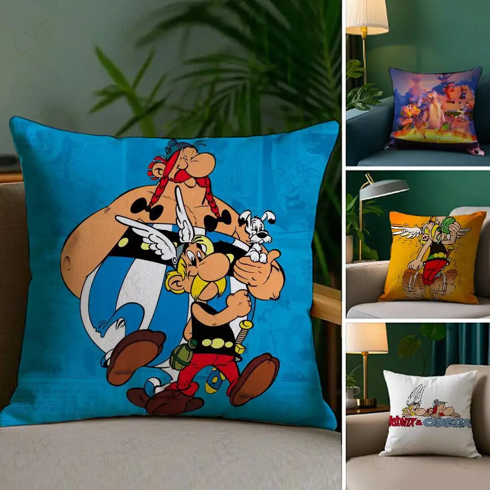 

Adventure Comic Asterix Pillow Case Custom Printed Brushed Fleece Pillow, Baby Skin-Touch, Eco-Friendly Dye-Sublimation Cushion