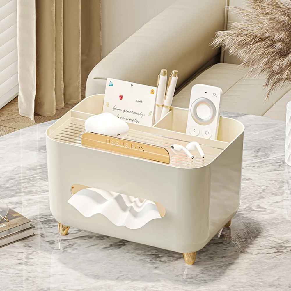 Multi-Function Storage Box Creative Tissue Box Bathroom Living Room Bedroom Draw Cartons remote control Place Boxes