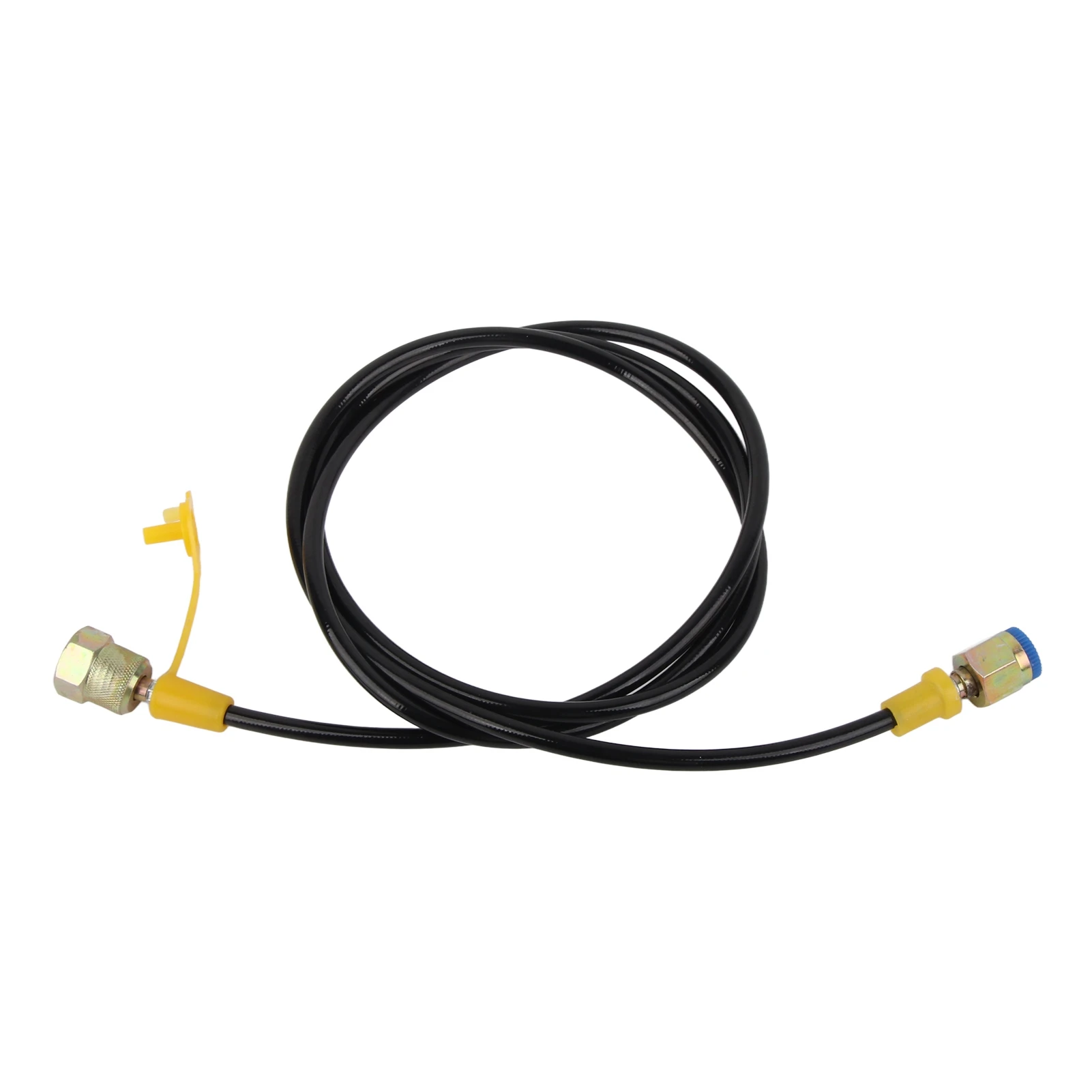Pressure Test Hose Hydraulic Pressure Test Hose 1.5m/4FT M16x2‑1/4BSP Testing Coupling Point 630Bar DN3 Hydraulic Test Hose
