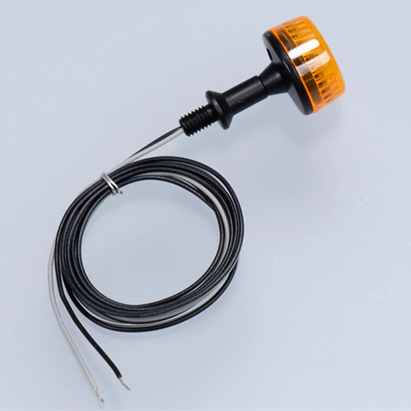 LED 5V Rotating Light Warning Lamp RC Truck  for 1/14 Tamiya SCANIA 770S Volvo 56360 ACTROS MAN Excavator LESU HUINA Kabolite