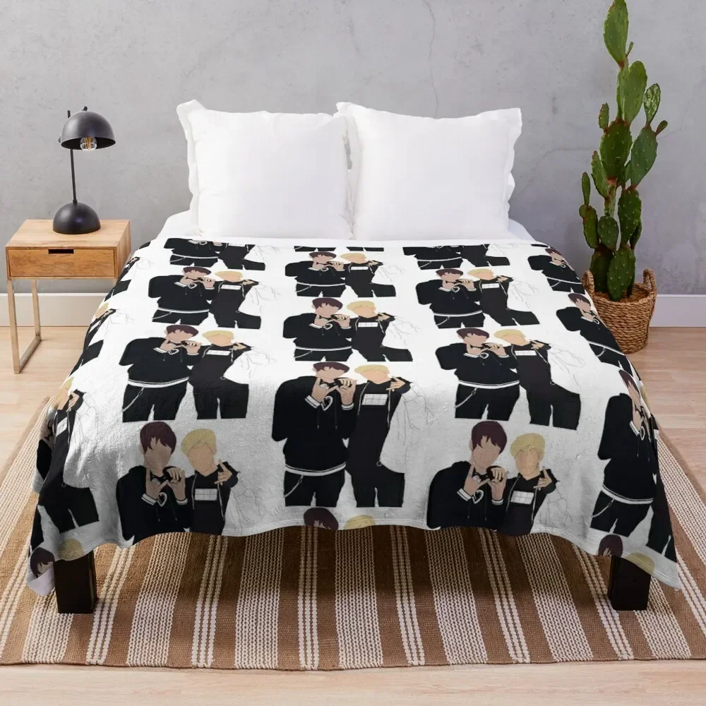 

Sam _amp_ Colby Throw Blanket Bed Shaggy Tourist Stuffeds Blankets