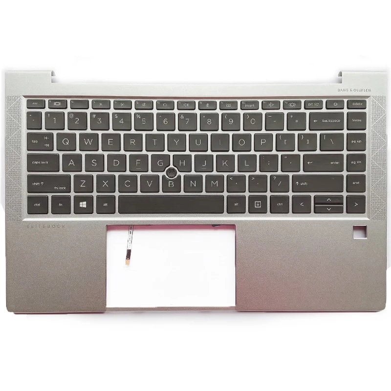 

New Original For HP EliteBook 740 840 G7 745 845 G8 Laptop Palmrest Cover with US Keyboard M36312 M07091-001 Sliver Case