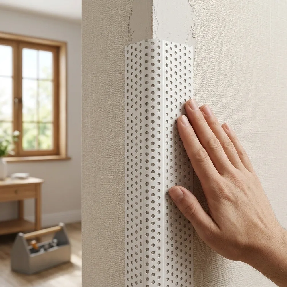 For Internal Wall Corners PVC Wall Seam Tape Drywall Corner Tape For Home Improvement Projects Dual Angle Adaptation