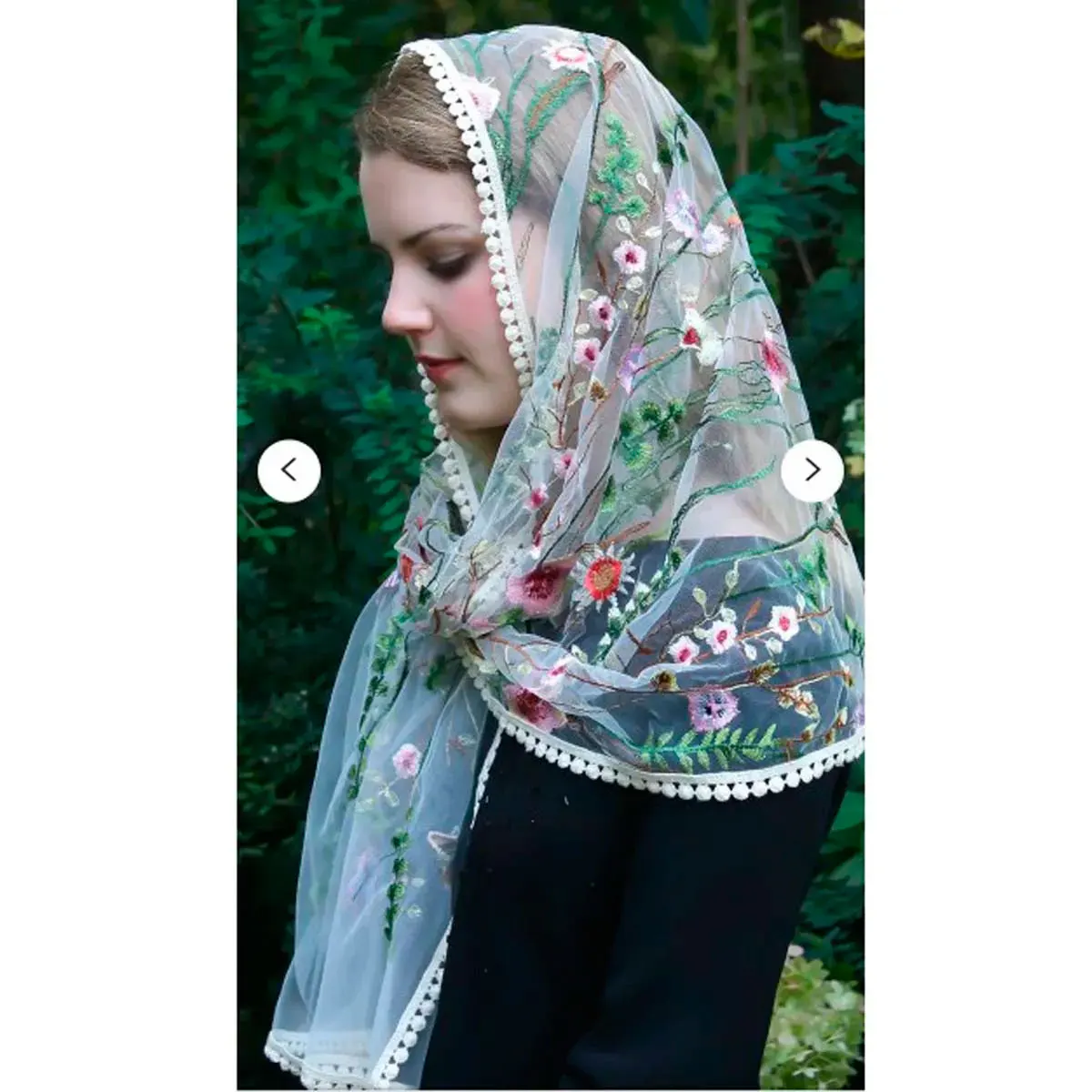Classic color embroidery cloth water grass lace mesh embroidery lace clothing accessories children\'s clothing DIY fabric