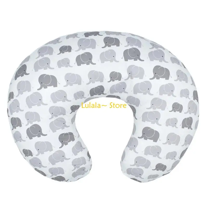 Y4QA Breastfeeding Pillow Cover Newborns Nursing Pillowcase Pillow Slipcover Detachable Nursing Pillow Protections Sleeve